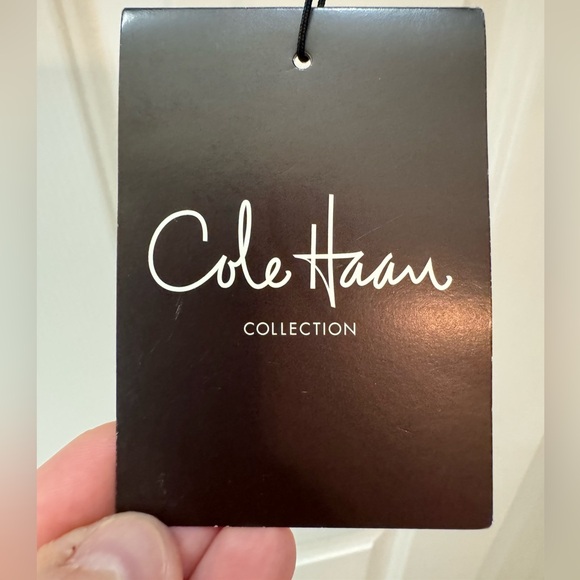 Cole Haan Collection lamb skin jacket with DETACHABLE, real RABBIT FUR vest - Picture 3 of 8